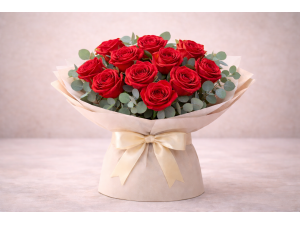 Buchet 11 Trandafiri rosii